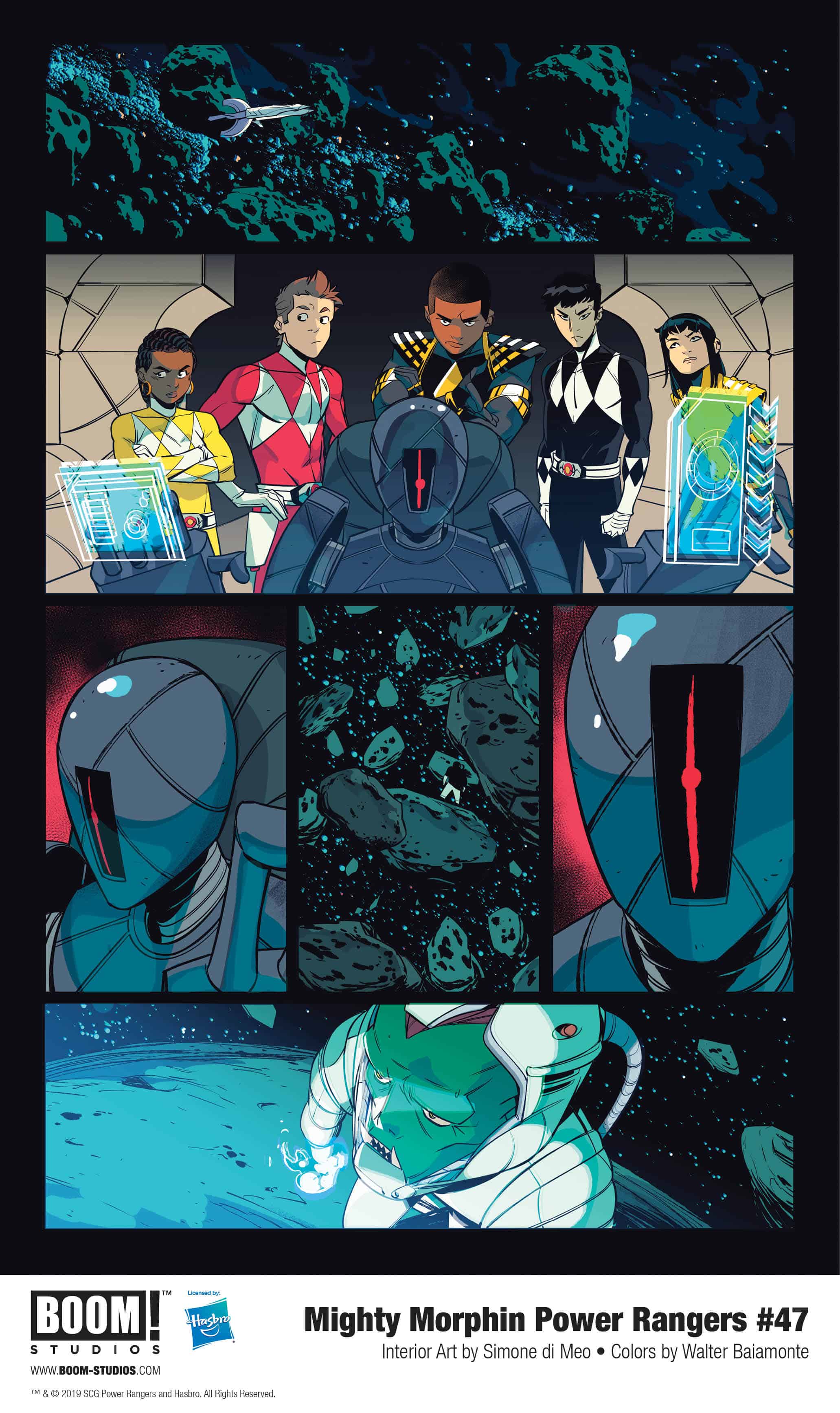 MIGHTY MORPHIN POWER RANGERS 47 First Look BOOM Studios