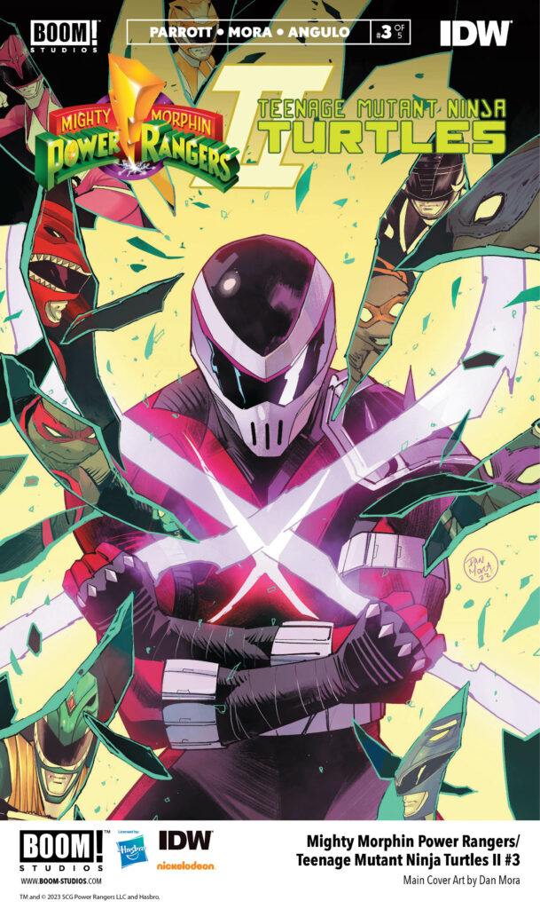 MMPR/TMNT II #3 First Look – BOOM! Studios