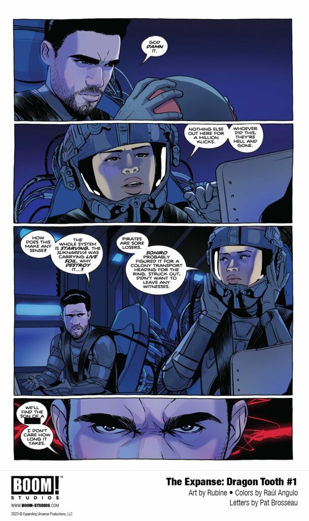 THE EXPANSE #1 First Look - BOOM! Studios